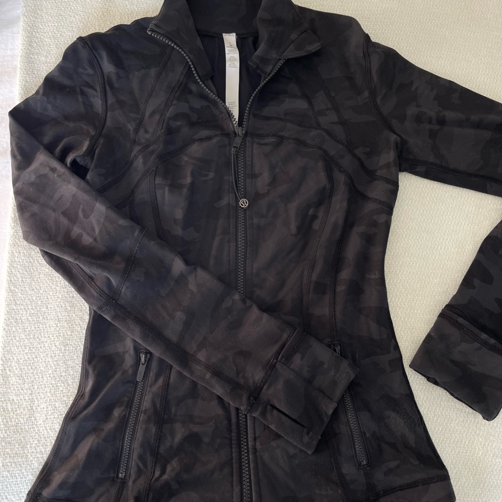Lululemon Define Jacket Black Camo